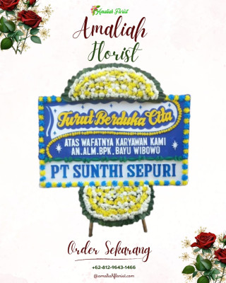 Papan Bunga Duka di Wajo