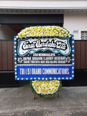 Papan Bunga Duka di Wajo
